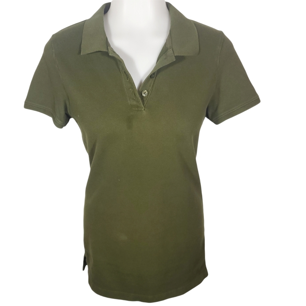 AEROPOSTALE Polo Tee Shirt Forrest Green Size L